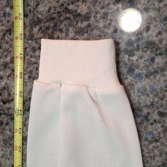 "MECLOTH" SZ. M, Ladies white, rainbow sleeves, 100%polyester, like new conditio - Picture 6 of 14